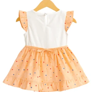 Peach Bunny Frock