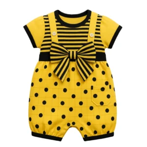 Yellow Baby Frock – Classic Sunshine