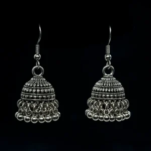 Antique-Silver-Jhumki