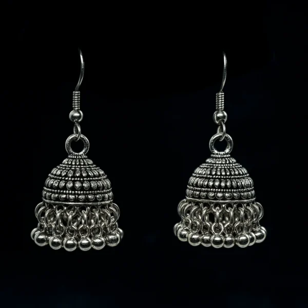 Antique-Silver-Jhumki