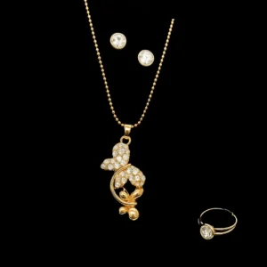 Butterfly Pendant Set