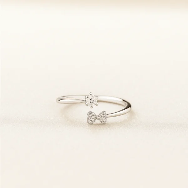 Crystal Bow Ring