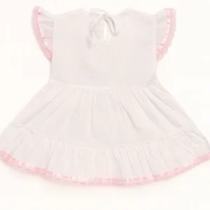 Embroidered Butterfly Frock