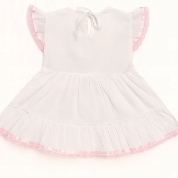 Embroidered Butterfly Frock