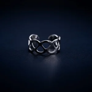 Infinity Noir Ring