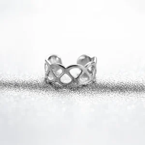 Infinity Noir Ring