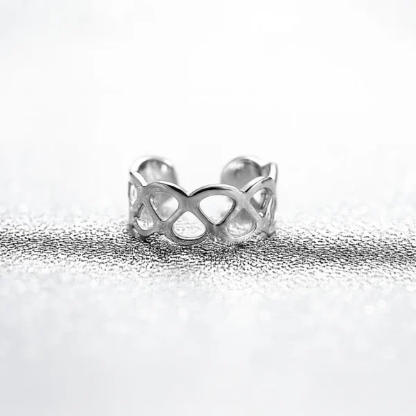 Infinity Noir Ring