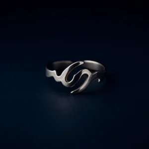 Liquid Script Ring