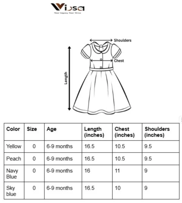 Mommy’s Favorite 4-Pack Size Chart