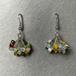 Multicolor-Pyramid-Jhumki