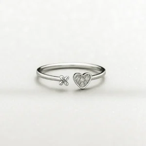 Petal Heart Ring