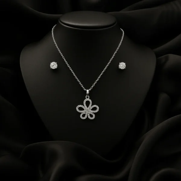 Petaline Pendant Set