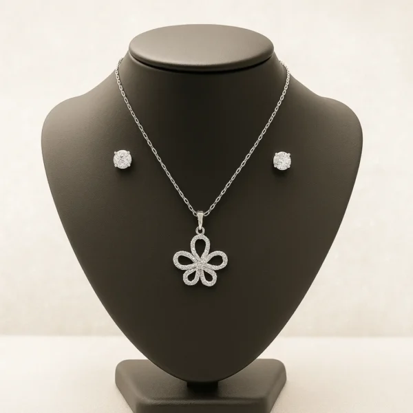 Petaline Pendant Set