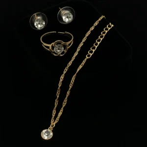 Solitaire Pendant Set
