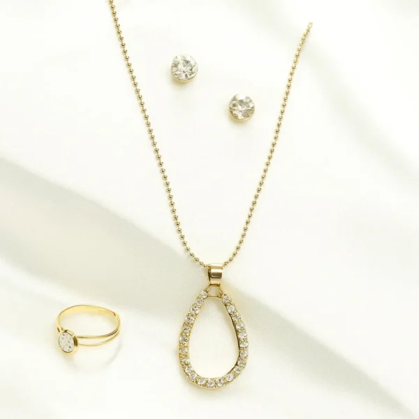 Teardrop Pendant Set