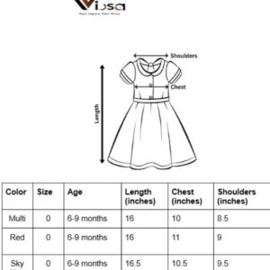 Triple the Style, Triple the Joy One Size Chart