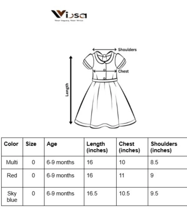 Triple the Style, Triple the Joy One Size Chart