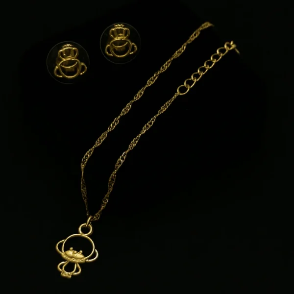 Whimsy Monkey Pendant Set