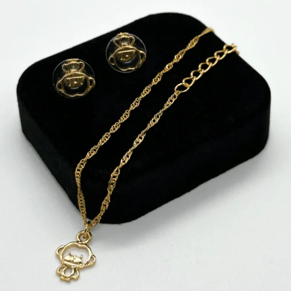 Whimsy Monkey Pendant Set
